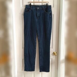 Riders by Lee Mens Dark Wash Straight Leg Denim Jeans Blue 130186H 14L 32x32